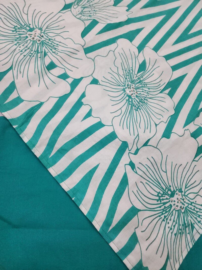 Beautiful  Cotton ZigZag Printed  Kurti Pant Set Readymade - Image 7