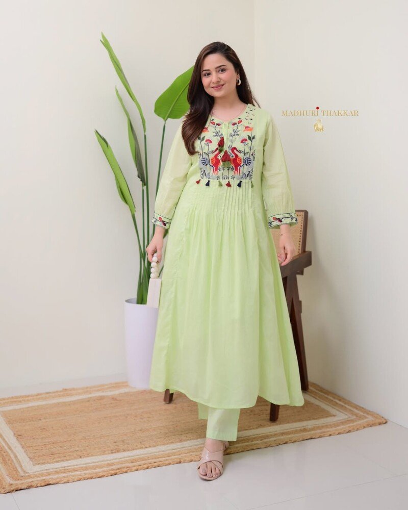 Party/wedding Wear Georgette Anarkali Dress Readymade
