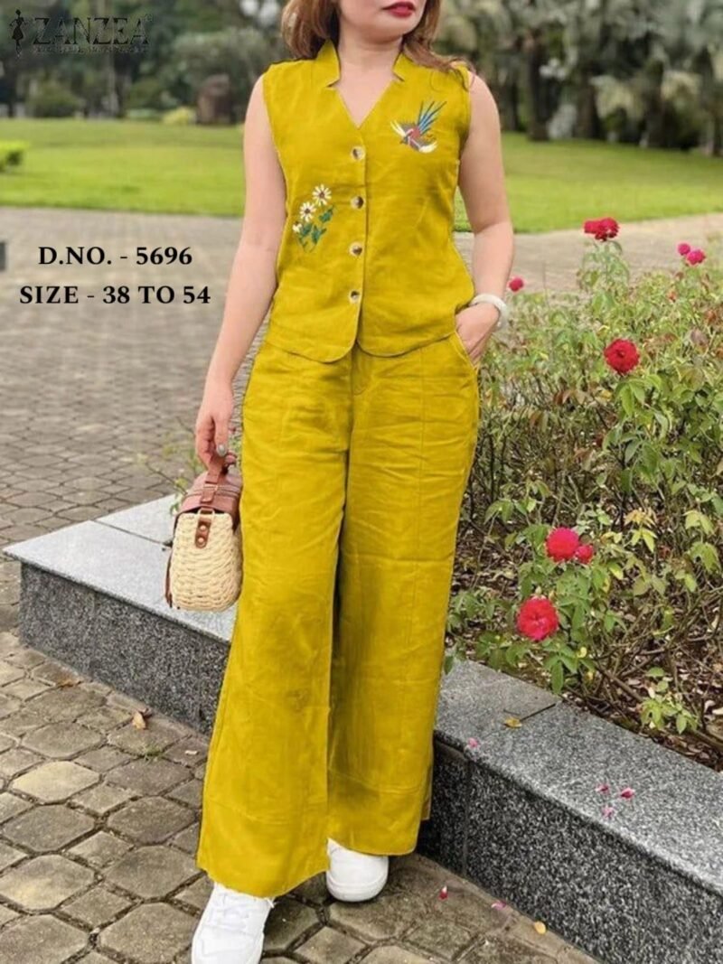 Plus/Regular Size Cord Set Fully Stitched Cotton 2piece Suit
